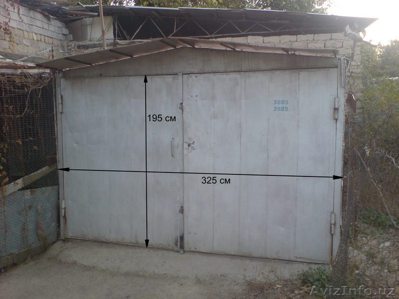 Продаю гараж металический разборный 6 на 3,2 на 1,95 - Изображение #1, Объявление #99638