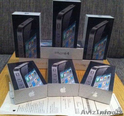 Новый Apple iphone4  32gb  .. разблокировать SIM бесплатно - Изображение #1, Объявление #130142