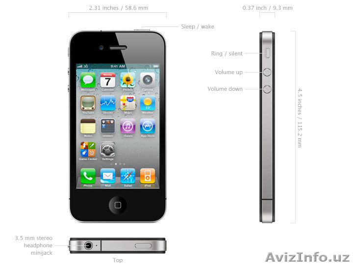 BRAND NEW APPLE IPHONE 4 32GB BLACK UNLOCKED 4.0.2, 01.59.00 - Изображение #1, Объявление #283726