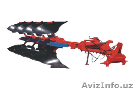 ПЛУГ ОБОРОТНЫЙ 4-х КОРПУСНЫЙ ПОЛУНАВЕСНОЙ ПО-4-40 - Изображение #1, Объявление #431046