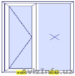 пластиковые Окна по 60$ - Изображение #1, Объявление #499998