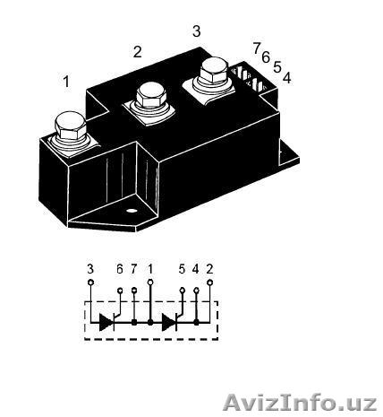 Тиристор MCC 310-16io1 - Изображение #1, Объявление #694790