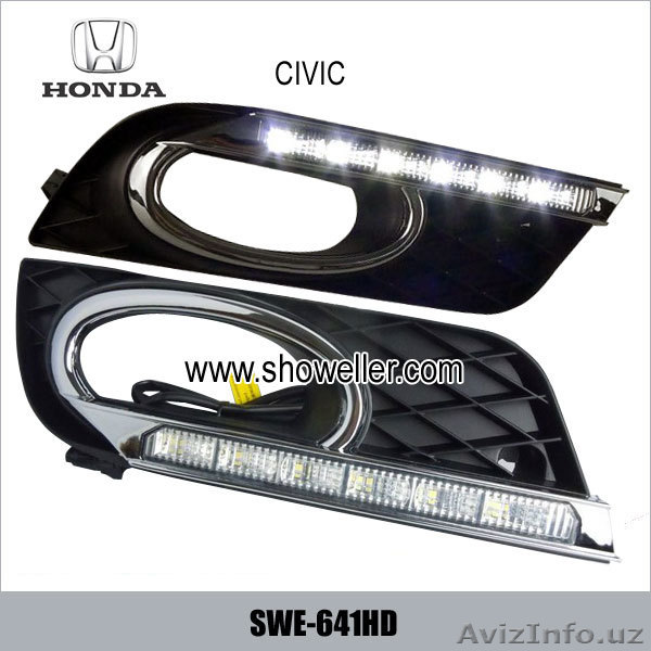 HONDA CIVIC ДХО ПРИВЕЛО дневные дневного света - Изображение #1, Объявление #828886