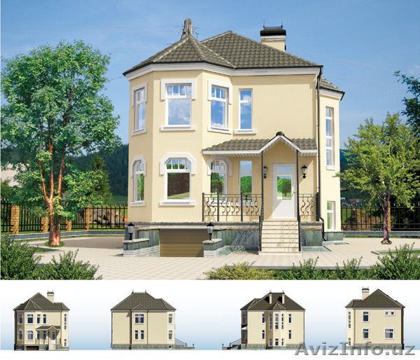 Вы можете заказать проект индивидуального дома, бани и т.д.  - Изображение #1, Объявление #833572