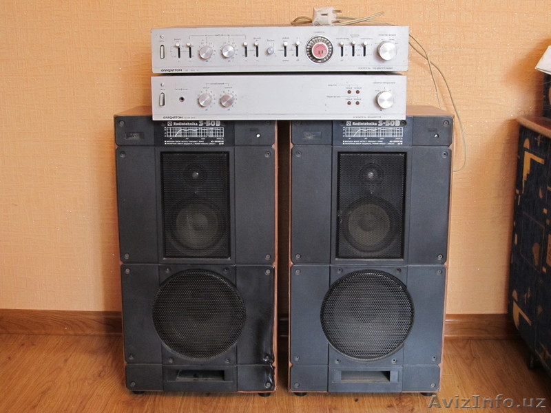 Усилитель «АМФИТОН» с колонками «Radiotehnika S 50-B» - Изображение #1, Объявление #861832