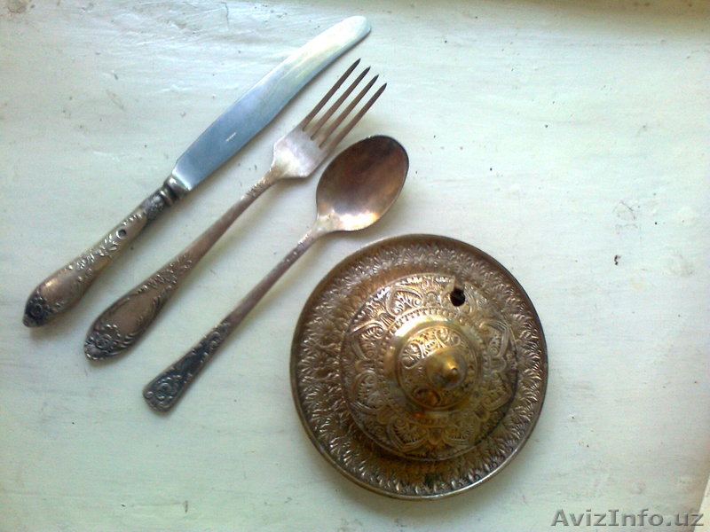 Продаются: Мелихиоровые - Икорница. Набор вилок  ножей ложек - Изображение #1, Объявление #959366