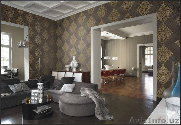 поклейка обоев в ташкенте - Изображение #1, Объявление #1223794