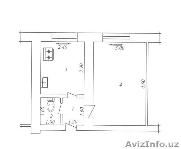 Квартира 1 комнатная недорого - Изображение #1, Объявление #1240547