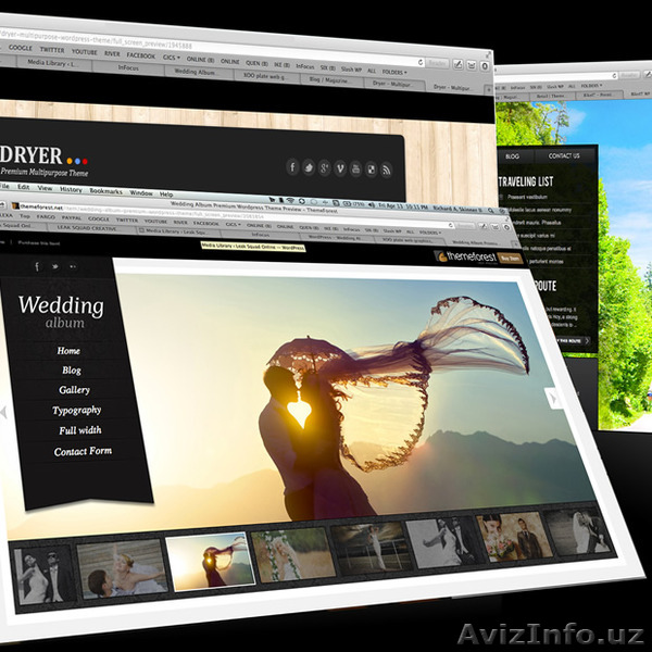 Создание сайтов в Ташкенте, мобидьные версии сайтов а также, полиграфия. - Изображение #1, Объявление #1264948