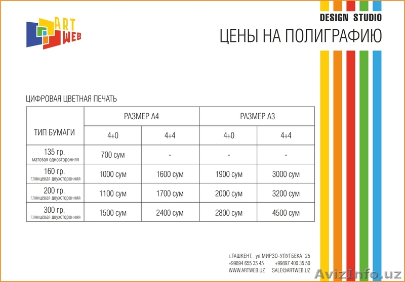 Цифровая цветная печать - Изображение #1, Объявление #1286616