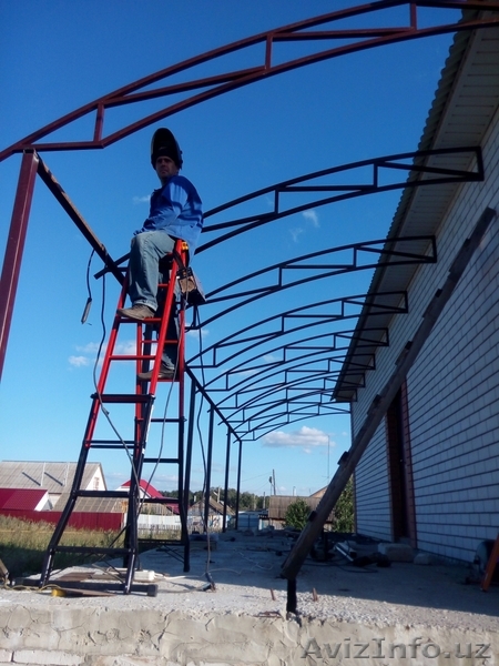 НАВЕСЫ И КОЗЫРЬКИ В ТАШКЕНТЕ - Изображение #1, Объявление #1315018