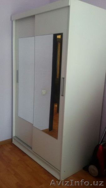 шкаф купе белого цвета - Изображение #1, Объявление #1460686