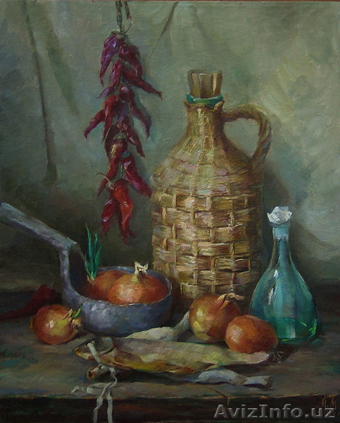 натюрморт с рыбой - Изображение #1, Объявление #1483034