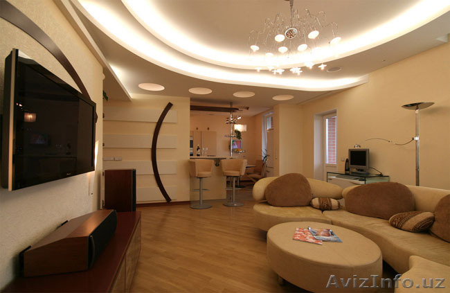 Гипсокартонные потолки перегородки утепление стен,молярка,ламинат,электрика. - Изображение #1, Объявление #1506013