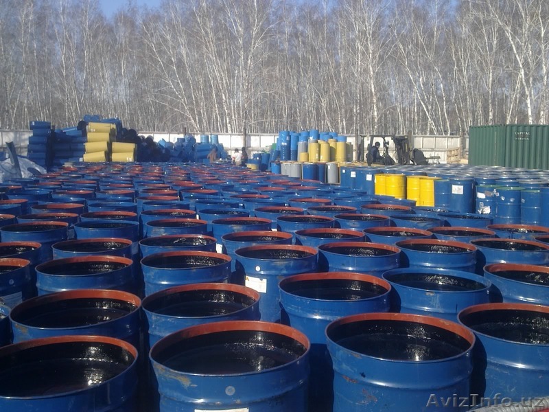 Битум нефтяной дорожный(фасованный в бочках по 200 л) БНД 40/60, 60/90 - Изображение #1, Объявление #1518441