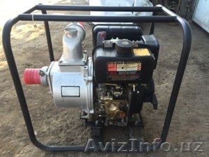 Дизельный водяной насос (Дизельная мотопомпа) KIPOR KDP30M в кол-во 2 шт - Изображение #1, Объявление #1564777