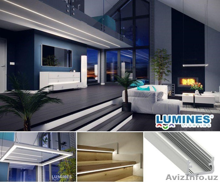 Подсветка, диоды, короба, декор, свет, светильник - Изображение #1, Объявление #1564075