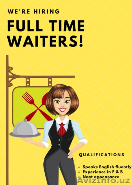 Официантки в рестораны стран Ближнего Востока - Изображение #1, Объявление #1577772