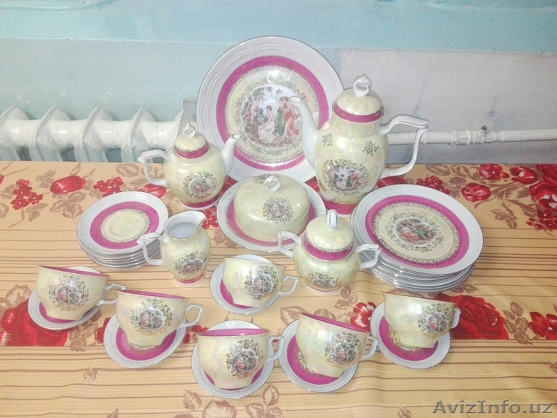 чайный сервиз Madоnna  сделано в ГДР - Изображение #1, Объявление #1607727