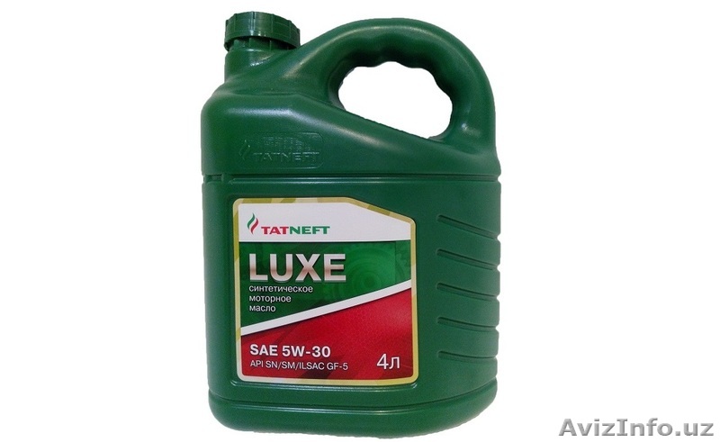 Татнефть LUXE SAE 5w30/5w40 SN, SM ILSAC GF-5 - Изображение #1, Объявление #1629358