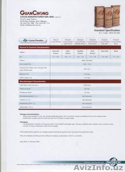 Какао порошок - Изображение #1, Объявление #1630291