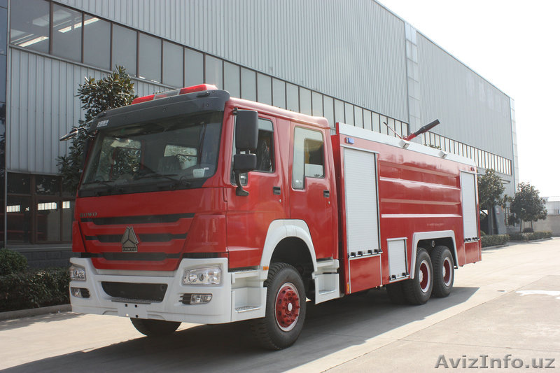 Пожарная машина в полном комплекте. Объем бака 8000 литров. - Изображение #1, Объявление #1643713