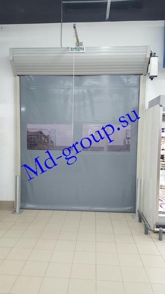 Скоростные рулонные ворота автоматические МД-Групп - Изображение #1, Объявление #1649005
