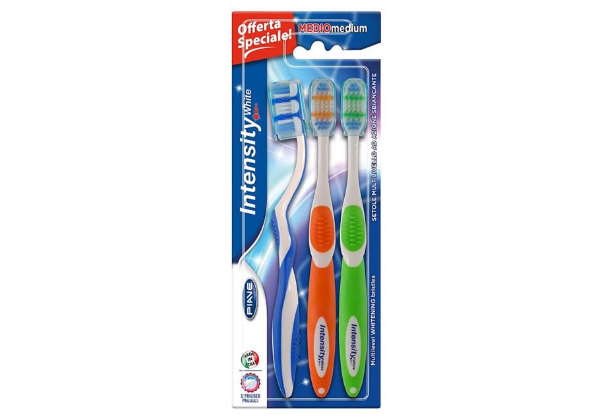 PIAVE Intensity 3 pz medium toothbrush - Изображение #1, Объявление #1651168