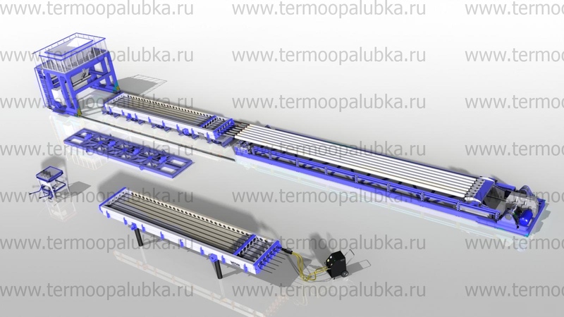 Линия производства пустотных плит перекрытия (от 10 плит/сутки) - Изображение #1, Объявление #1671257