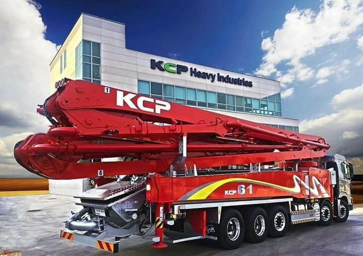 Автобетононасос KCP61ZX6170 высота подачи 61 м на базе шасси MERCEDES BENZ - Изображение #1, Объявление #1674161