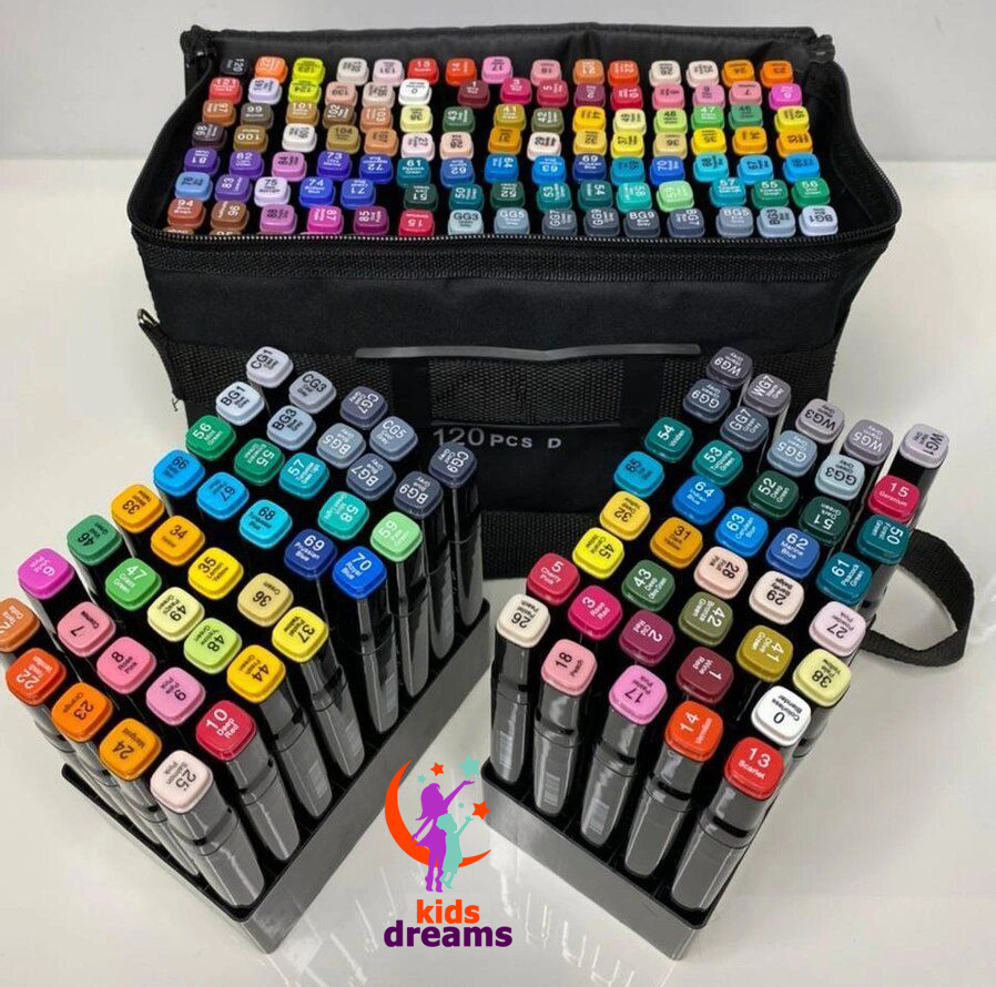  TOUCH COOL 120 цветов - двухсторонние маркеры - Изображение #1, Объявление #1711441