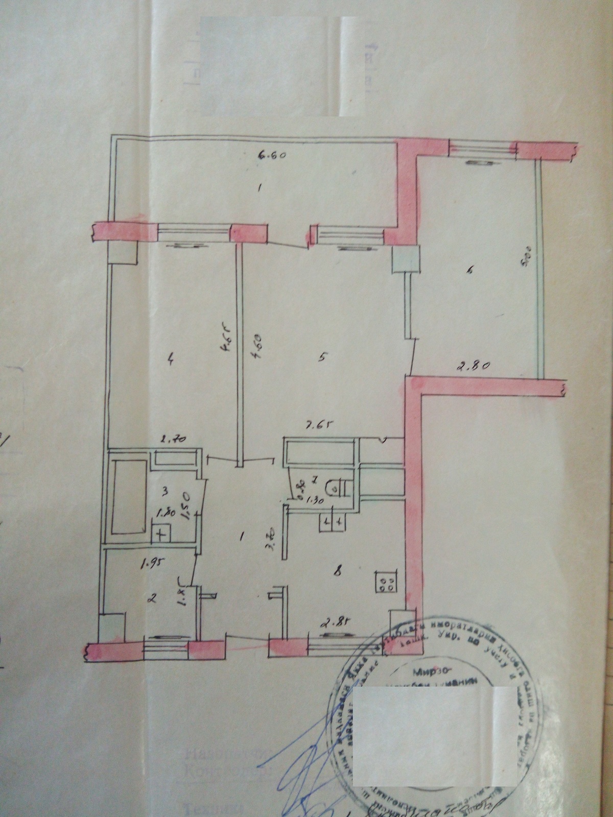 3-хкомн. кв. Ц-1 Бибигон 7/9 кирпич - Изображение #1, Объявление #1717794