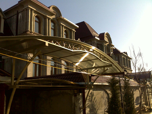 Кованые Навесы из лексана, профнастила, ондулина, Решётки, Ограждения - Изображение #1, Объявление #1723571