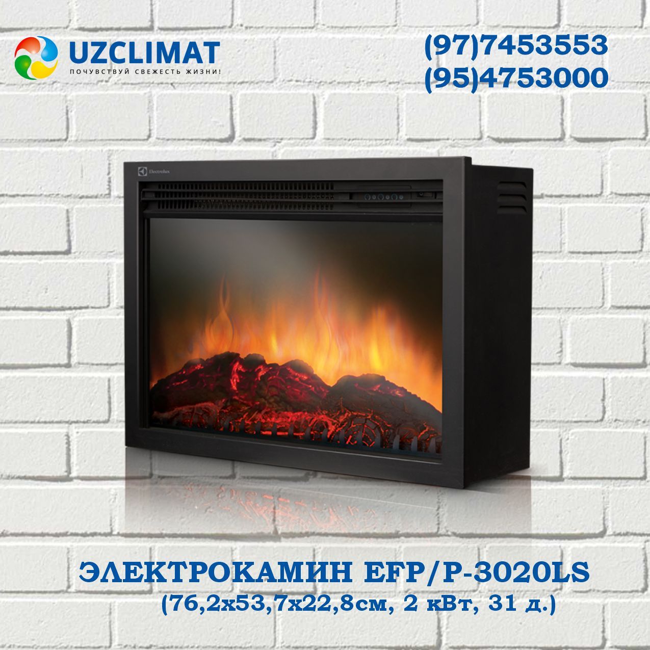 Электрокамин EFP/P-3020LS - Изображение #1, Объявление #1723125