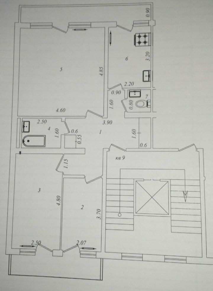 Срочно продается квартира на Ц13 Лабзак. 3/6/9. - Изображение #1, Объявление #1723893
