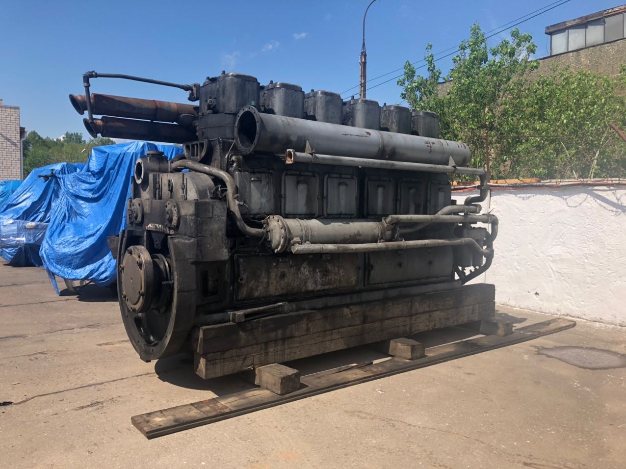  новые радиаторы и интеркулеры для дизель-генераторов CUMMINS QSK23, КТА5 - Изображение #1, Объявление #1730292