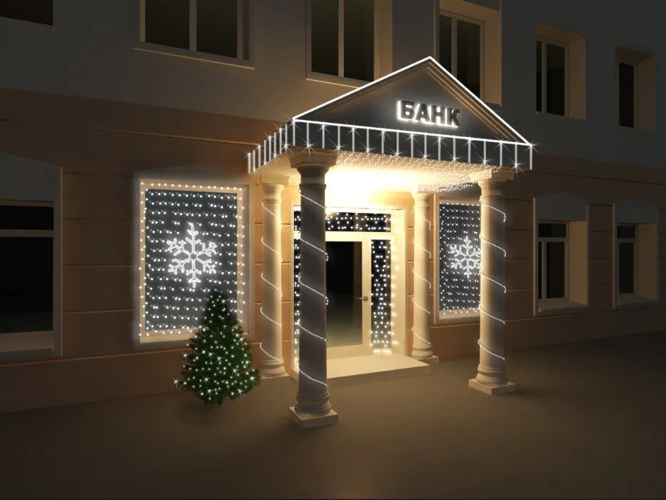 Новогоднее оформление входной группы. Ташкент - Изображение #1, Объявление #1730436