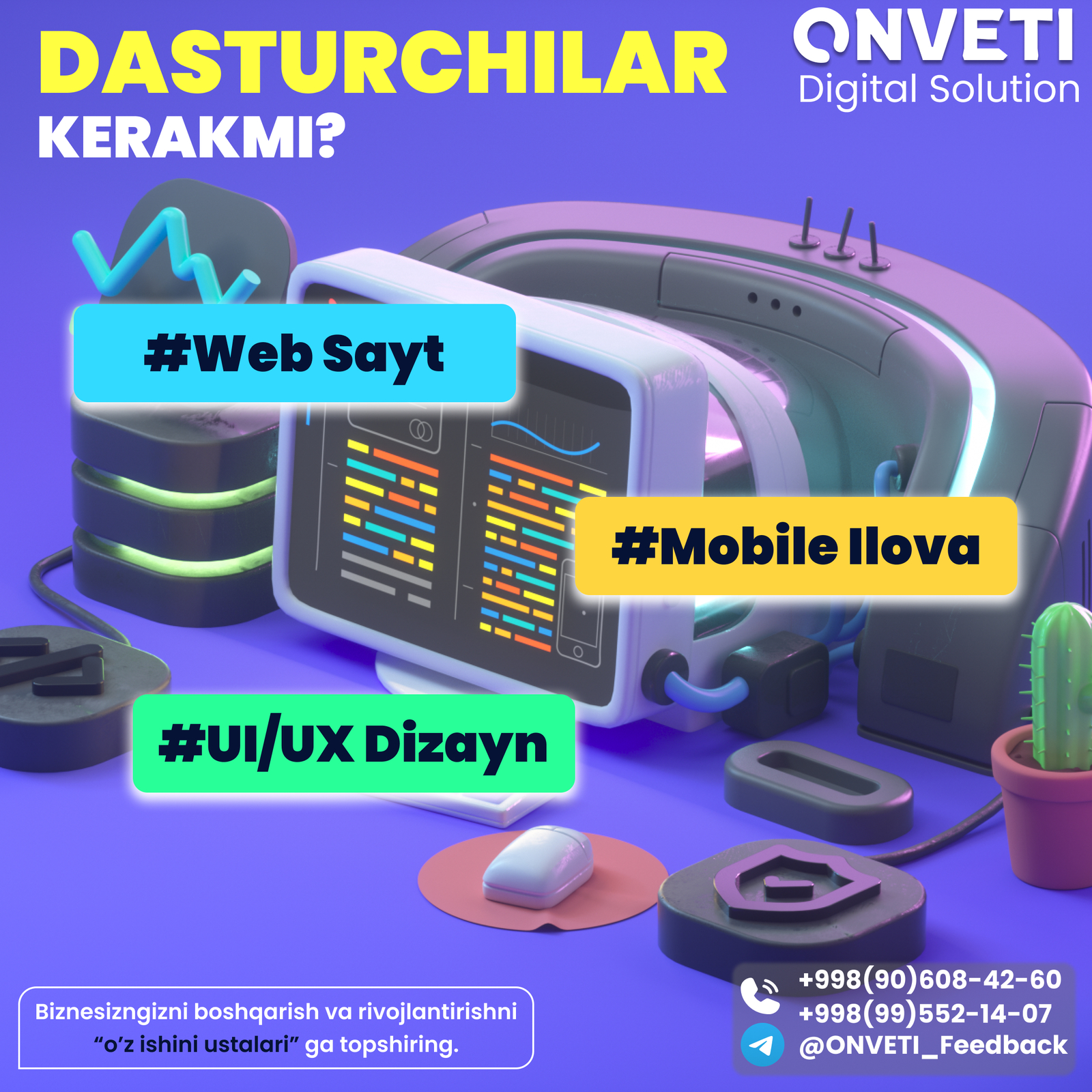 Android ilova yaratish, Web sayt tuzish, Dizayn xizmati - Изображение #1, Объявление #1731617