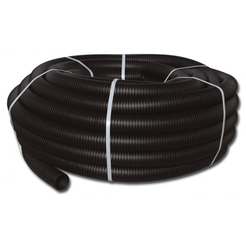 Труба гофрированная двустенная ПНД гибкая 40мм стойкая к ультрафиолету негорючая - Изображение #1, Объявление #1740597