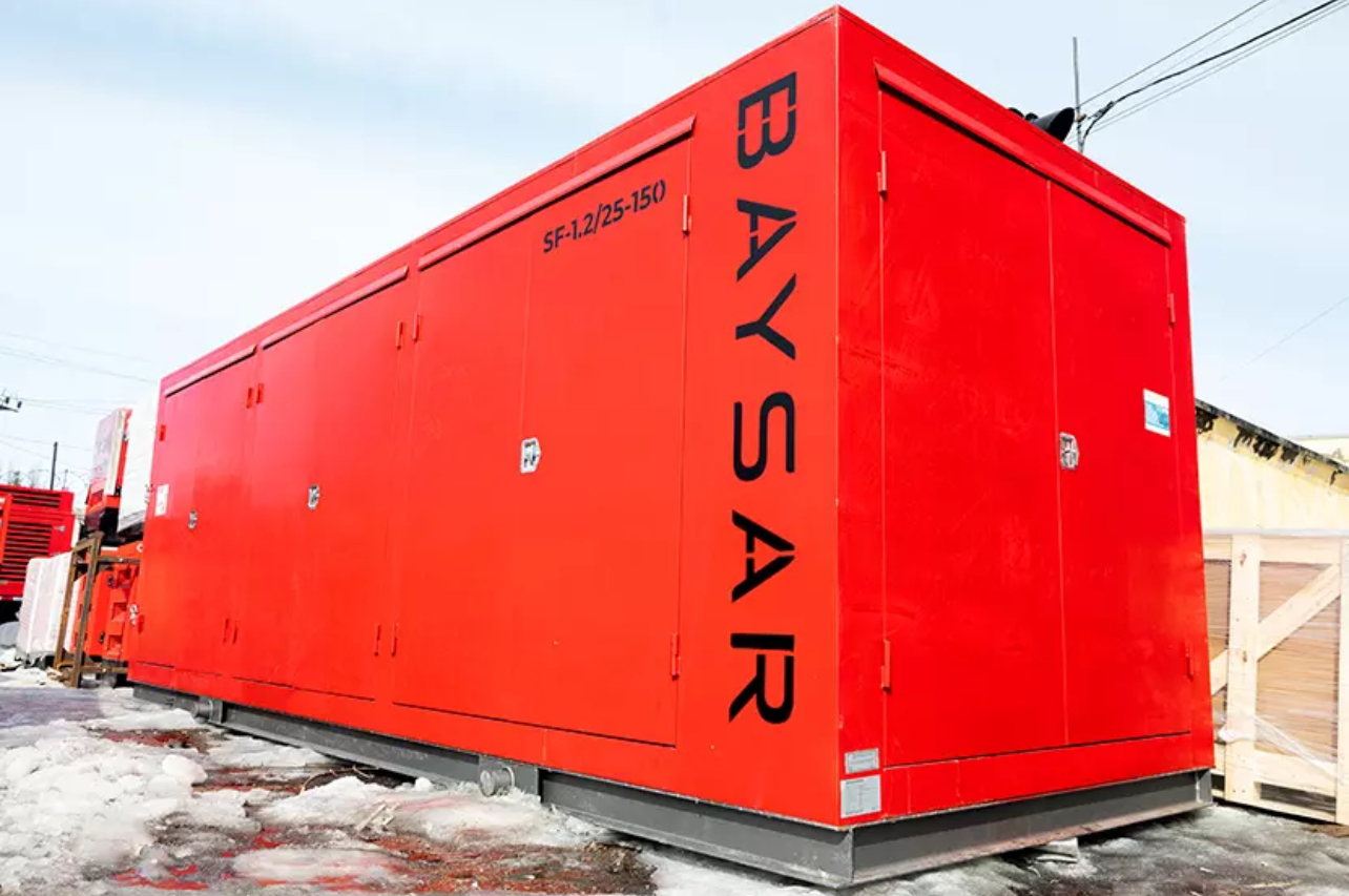 Дожимной компрессор (бустер) BAYSAR SF-1.2/25-150 купить выгодно - Изображение #1, Объявление #1749058