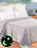 Пледы флисовые светятся в темноте 200 на 220 - Изображение #3, Объявление #1729103