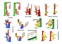 Уличные тренажеры для инвалидов-колясочников - Изображение #4, Объявление #1698930