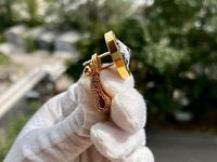 Позолоченные запонки бренда Monarch с кристаллами от всемирно изве - Изображение #4, Объявление #1740515