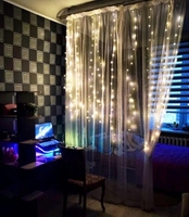 Занавес Роса , дождики , с пультом. Доставка - Изображение #1, Объявление #1747364