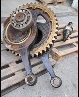Червячная пара (вал эксцентриковый с шатунами, вал червячный) для насоса 9Т - Изображение #1, Объявление #1749414
