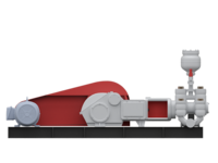 Насосный агрегат АН-50, электродвигатель 55 кВт/1500 об., на раме, с краном НБ40 - Изображение #2, Объявление #1749634