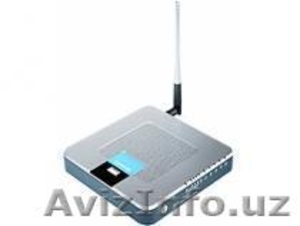 Wireless-G ADSL2 Gateway With 2 Phone Ports Linksys WAG54GP2 - Изображение #1, Объявление #220718