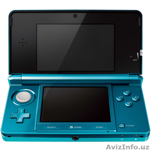 BRAND NEW NINTENDO 3DS COSMO BLACK AQUA BLUE GAMING SYSTEM - Изображение #1, Объявление #283734