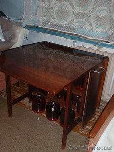 стол полированный стулья табуреты - Изображение #2, Объявление #392056