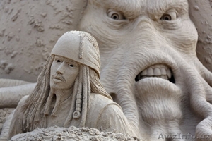 Ежегодный Фестиваль песчаных скульптур стартовал в Брайтоне. - Изображение #1, Объявление #896735